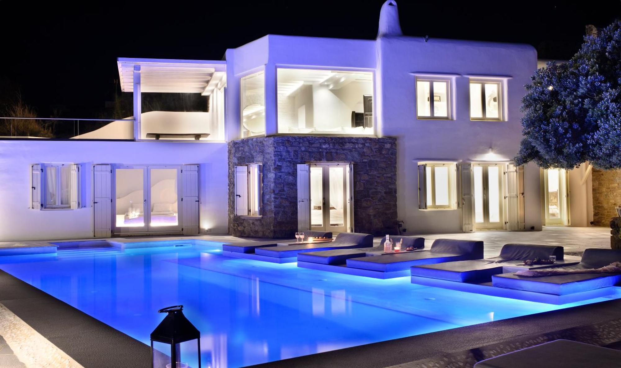 Mykonos Dream Villas Ftelia  Zewnętrze zdjęcie