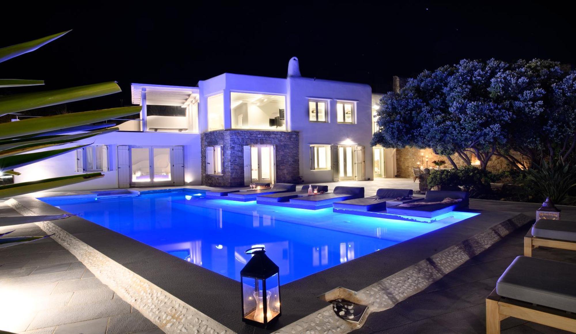 Mykonos Dream Villas Ftelia  Zewnętrze zdjęcie