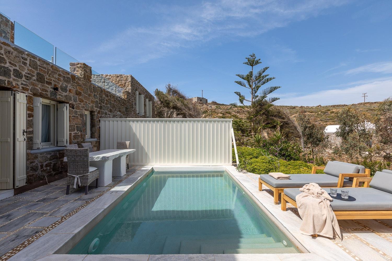 Mykonos Dream Villas Ftelia  Pokój zdjęcie